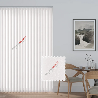 Lahore White PVC Waterproof Replacement Slats