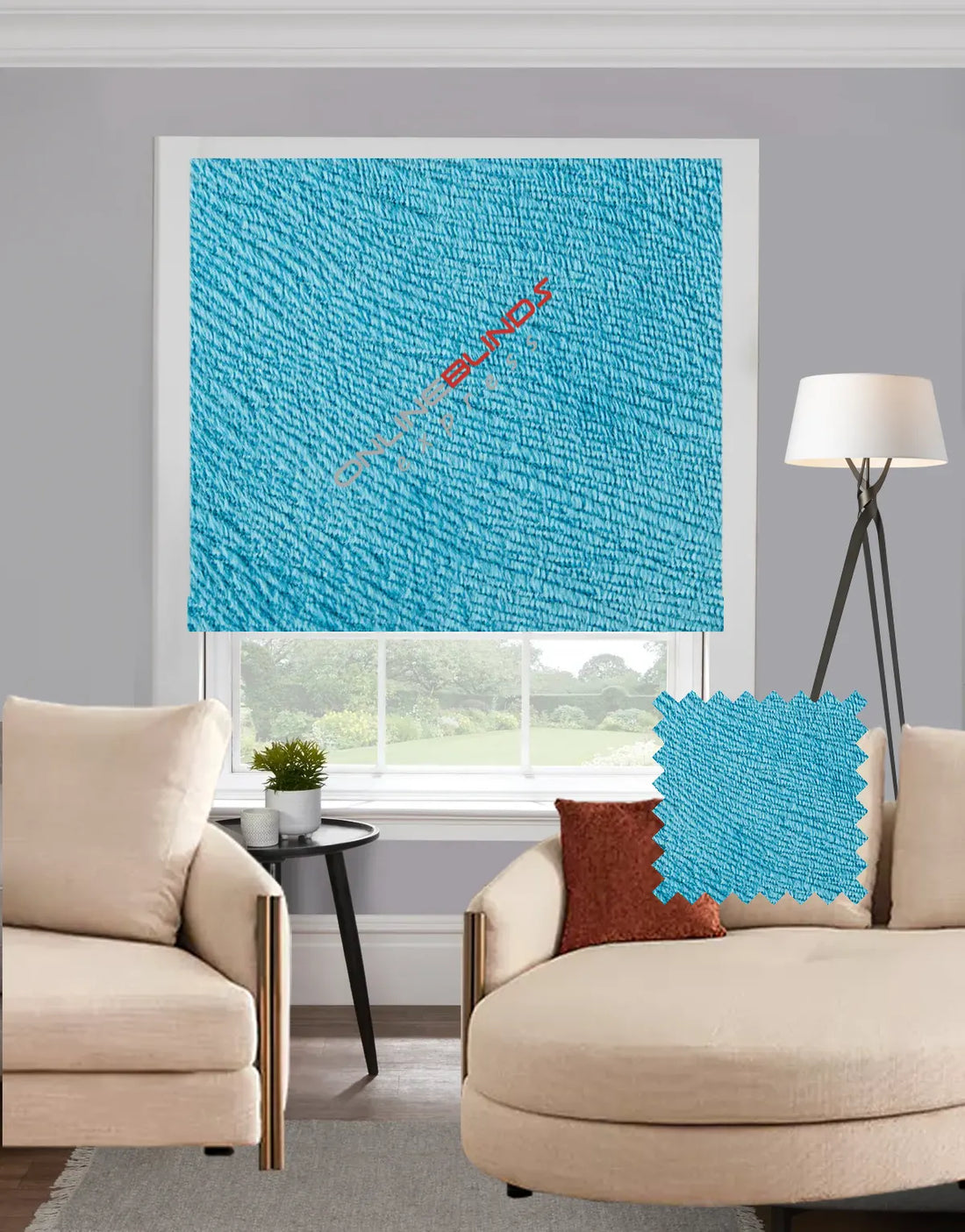 Mersin Ocean EB - Roman Blind