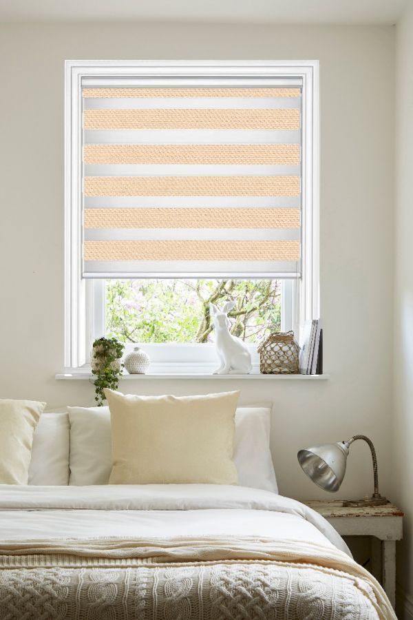 Dimout Rome Beige Motorised Day and Night Blind