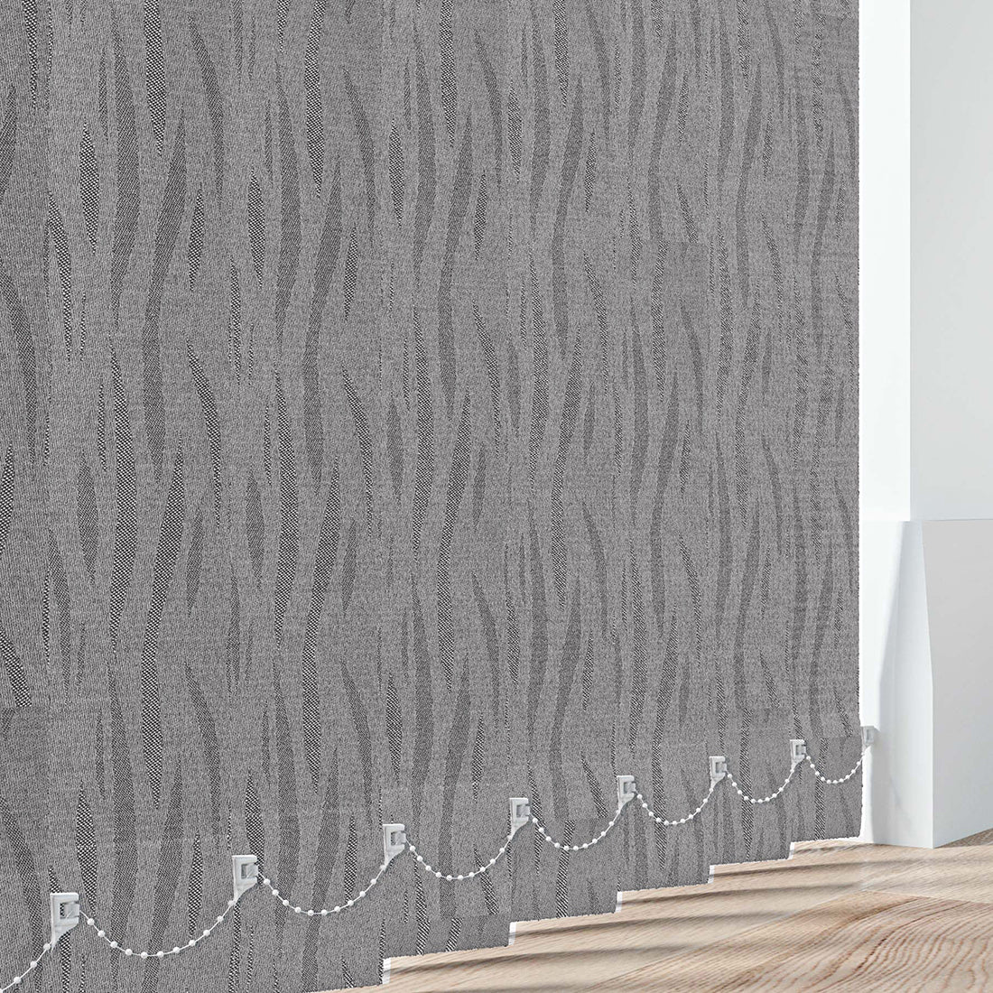 Oasis Rock - Grey Vertical Blinds