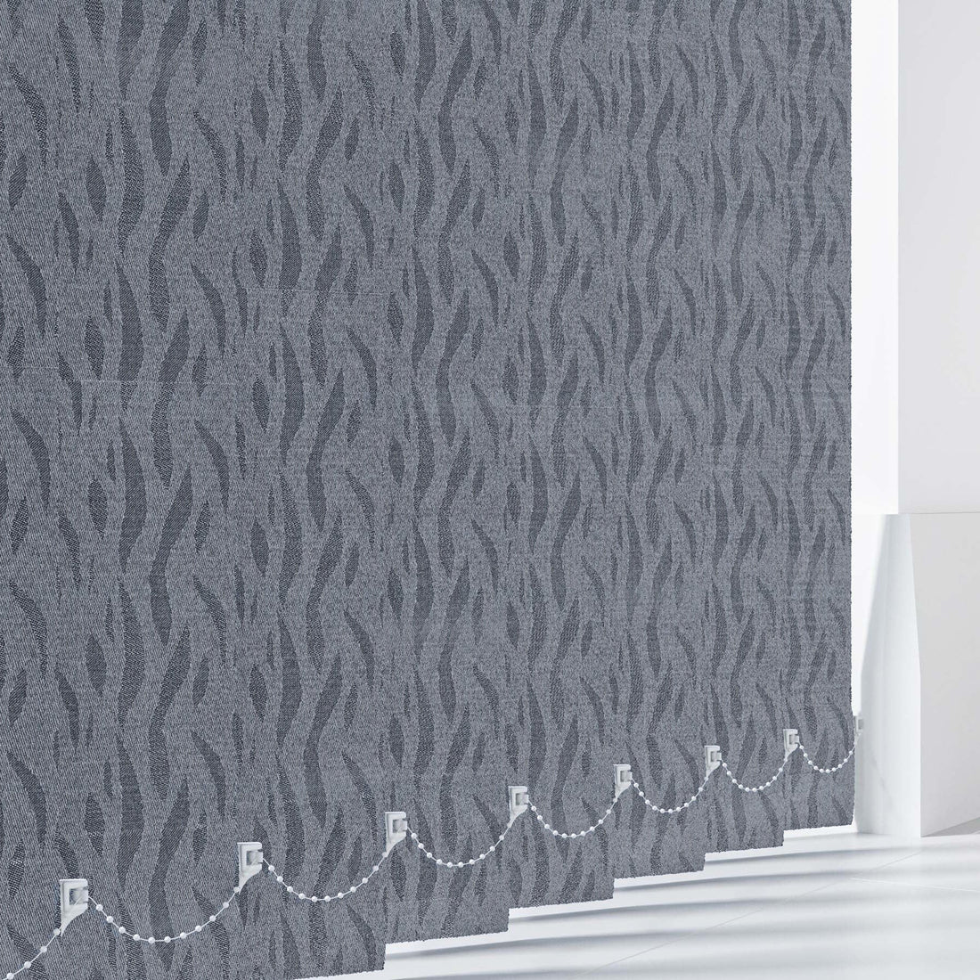 Oasis Silver - Vertical Blinds
