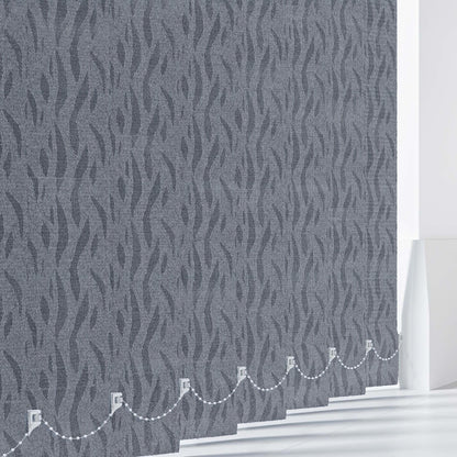 Oasis Silver - Vertical Blinds