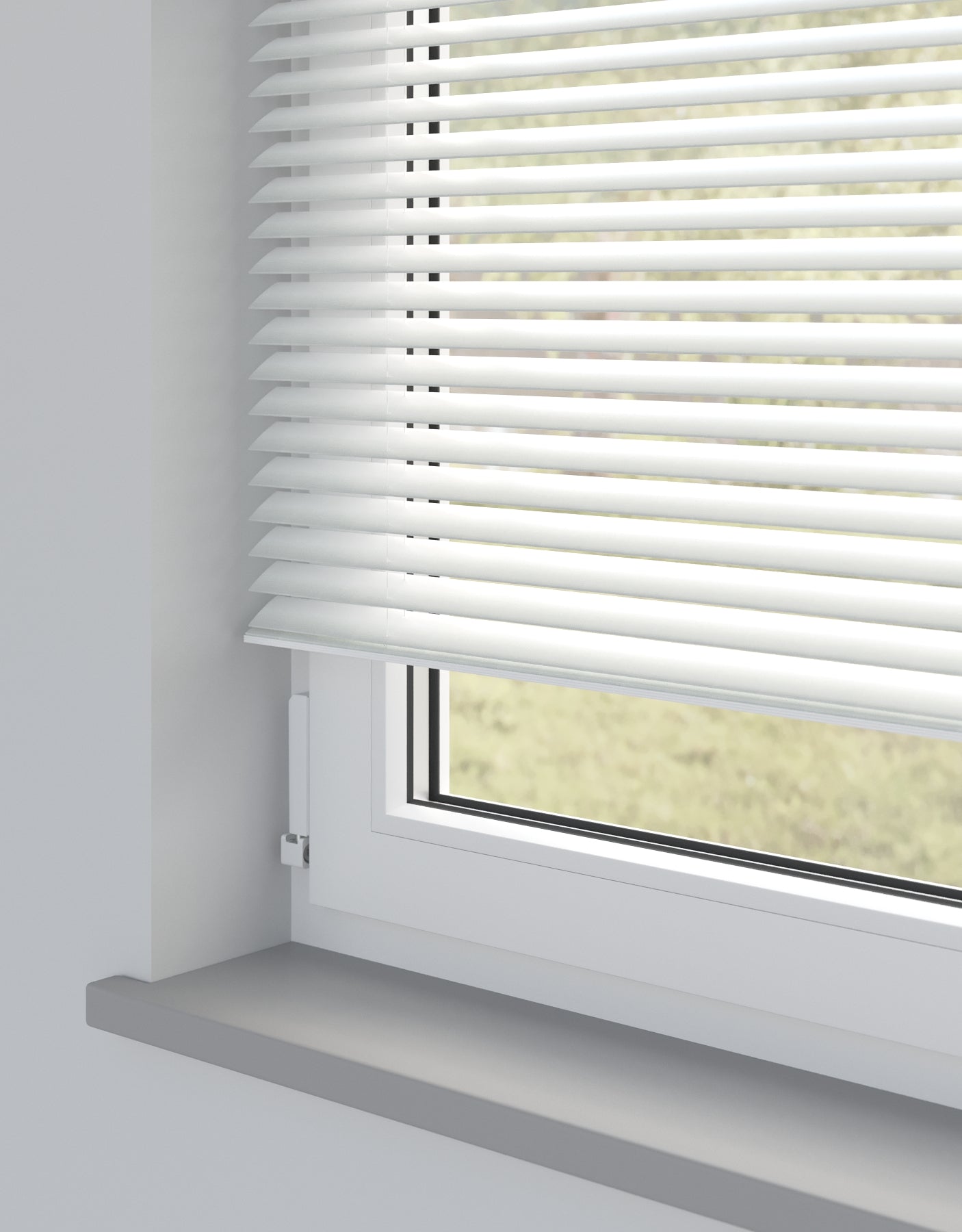 Oyster White Standard Metal Venetian Blind