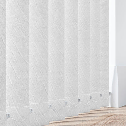 Pacific White - Vertical Blinds