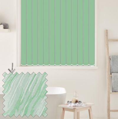 Pacific Jade - Green Vertical Blinds