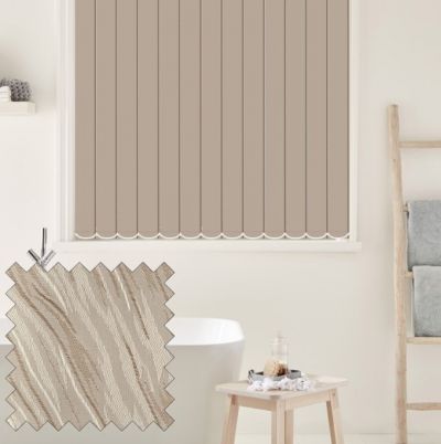 Pacific Mocha - Brown Vertical Blinds