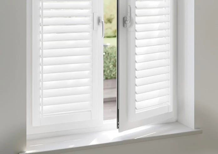 Sierra, Ice White  Perfect Fit Shutter Blind