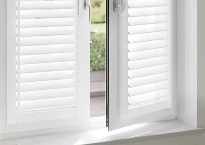 Sierra, Ice White  Perfect Fit Shutter Blind