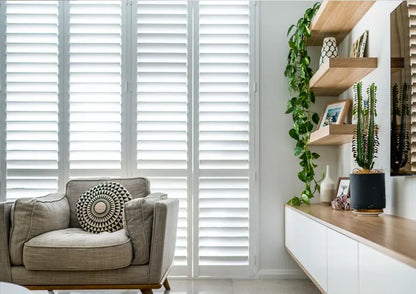 Sierra, Ice White  Perfect Fit Shutter Blind