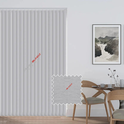 PLAZA WHISPER – PVC WATERPROOF BLACKOUT VERTICAL BLINDS
