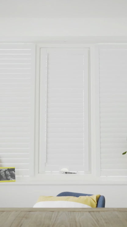 Sierra, Ice White  Perfect Fit Shutter Blind