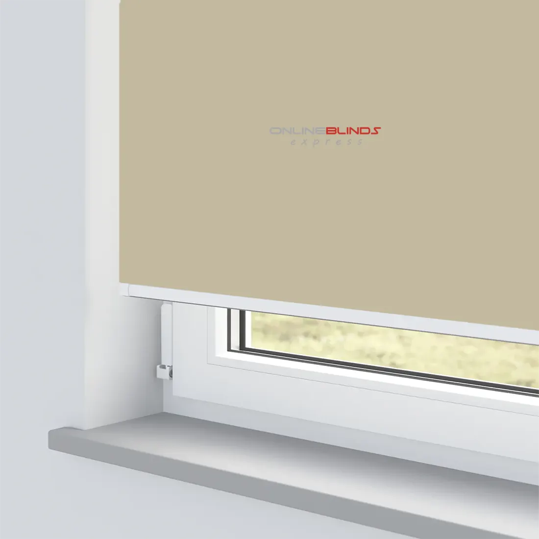 RITA CREAM - BLACKOUT ROLLER BLIND