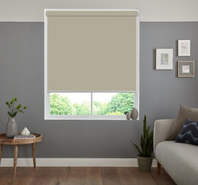 HAVANA CREAM – WATERPROOF BLACKOUT ROLLER BLIND – Online Blinds Express