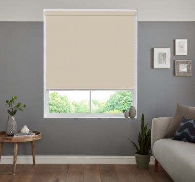 LAHORE IVORY MOTORISED ROLLER BLIND