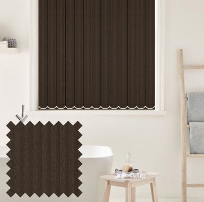 Rome Brown - Vertical Blinds