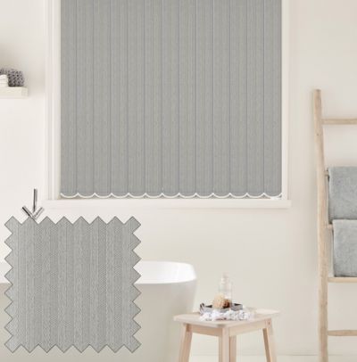 Rome Grey - Vertical Blinds