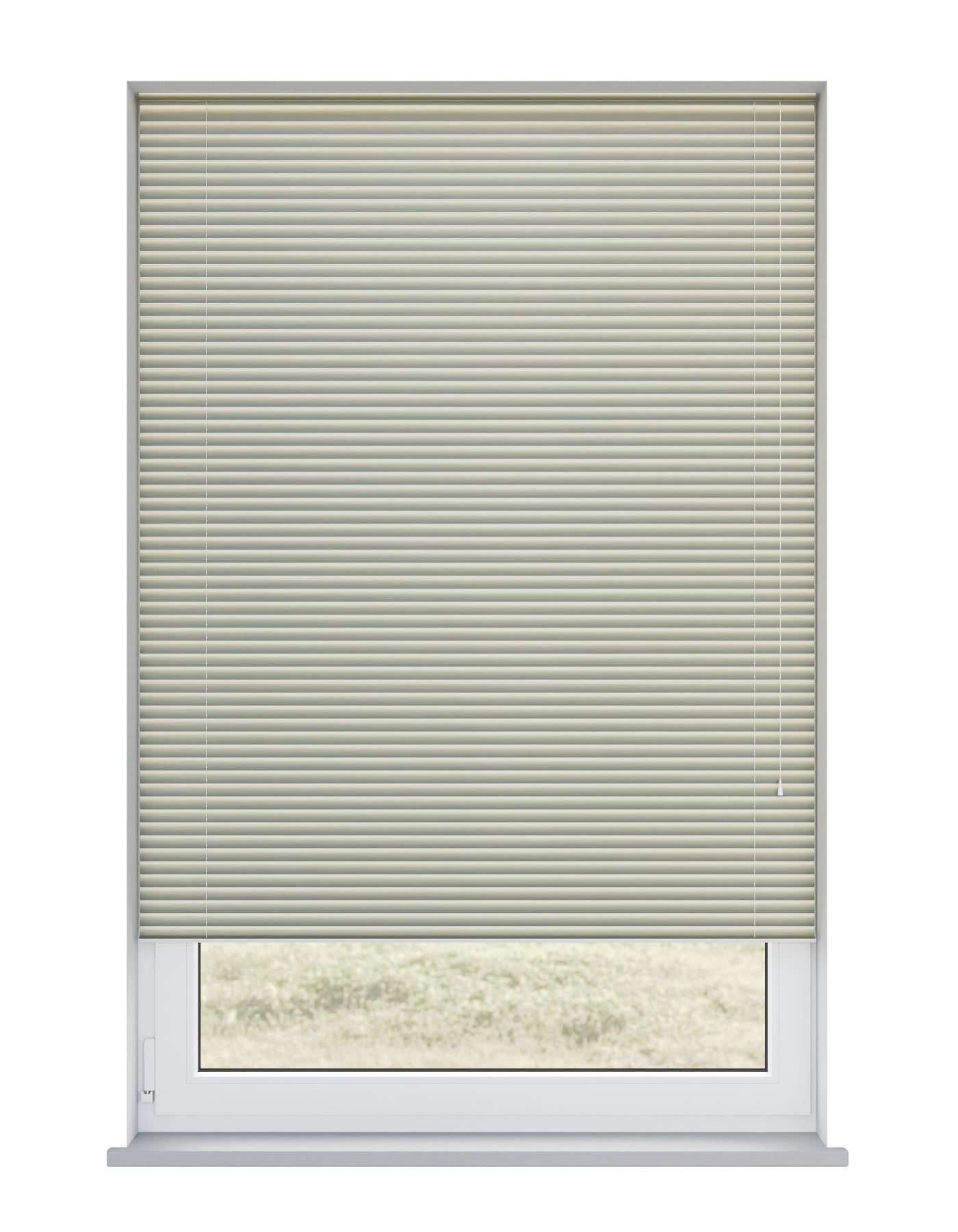 Shiny Silver Special Metal Venetian Blind