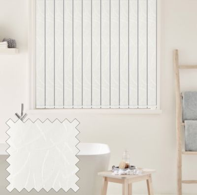Sweet Snow - White Vertical Blinds