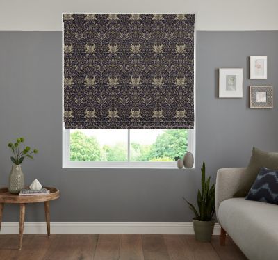 TALBOT PLUM – ROMAN BLIND