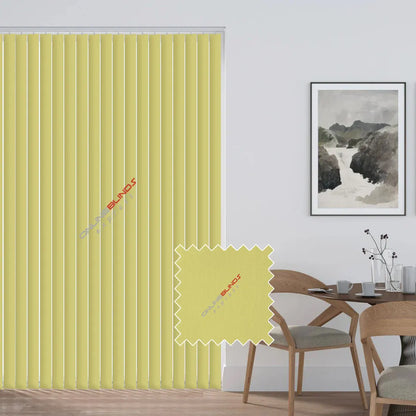Unity Apple - Green Vertical Blinds