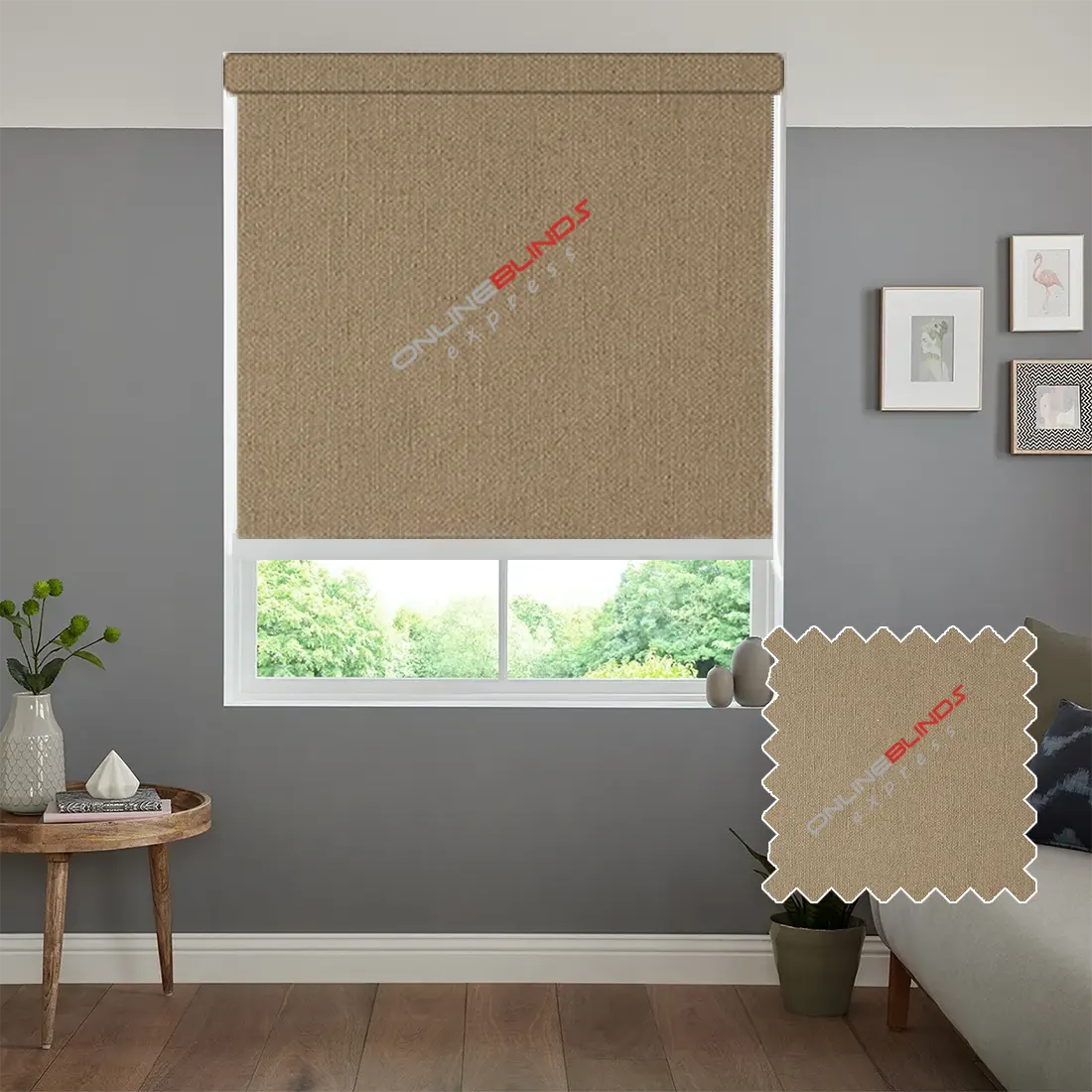 UNITY DESERT MOTORISED ROLLER BLIND