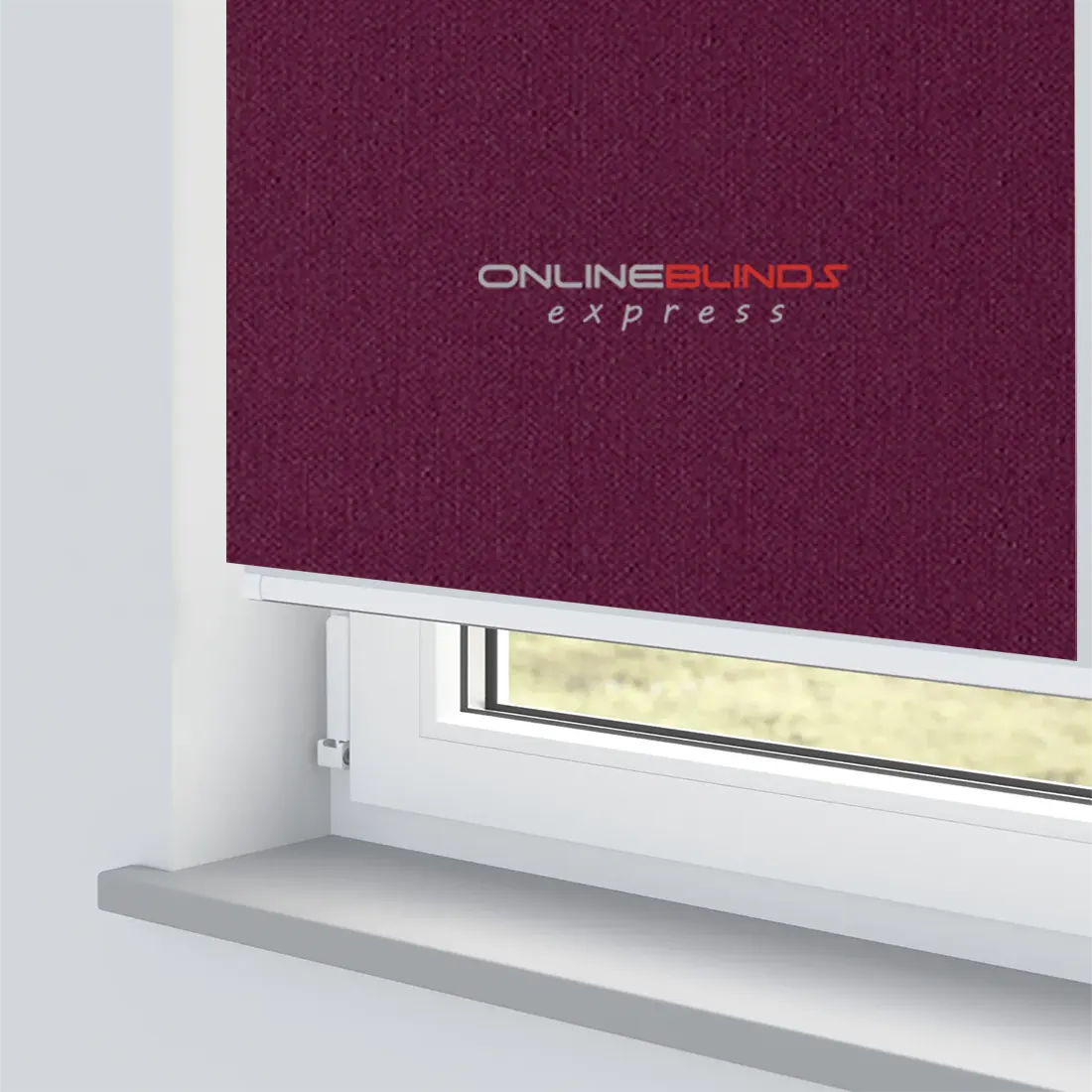 UNITY RASBERRY – NON BLACKOUT ROLLER BLIND