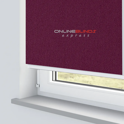 UNITY RASBERRY – NON BLACKOUT ROLLER BLIND