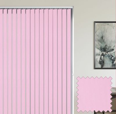 Unity Baby Pink - Vertical Blinds