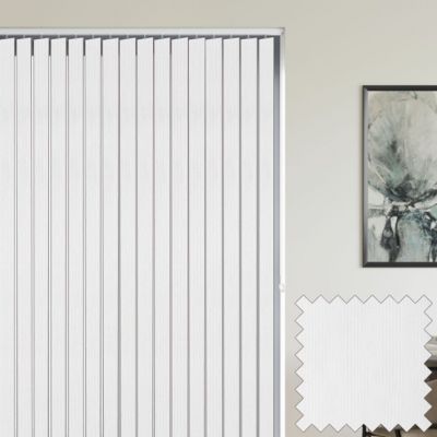 Unity Ice - White Vertical Blinds