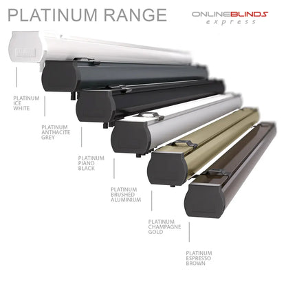 Gravity Black - PVC Waterproof Blackout Vertical Blinds
