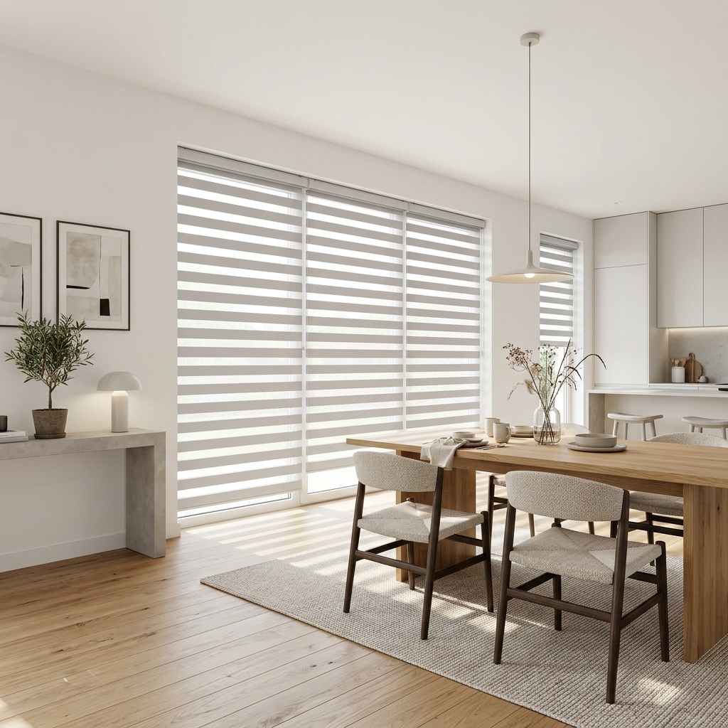 Motorised Day and Night Roller Blinds